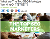 What are The Top SEO Marketers Working On? | Mike Hodgdon